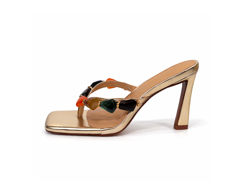 Zapatilla Jade Dorado