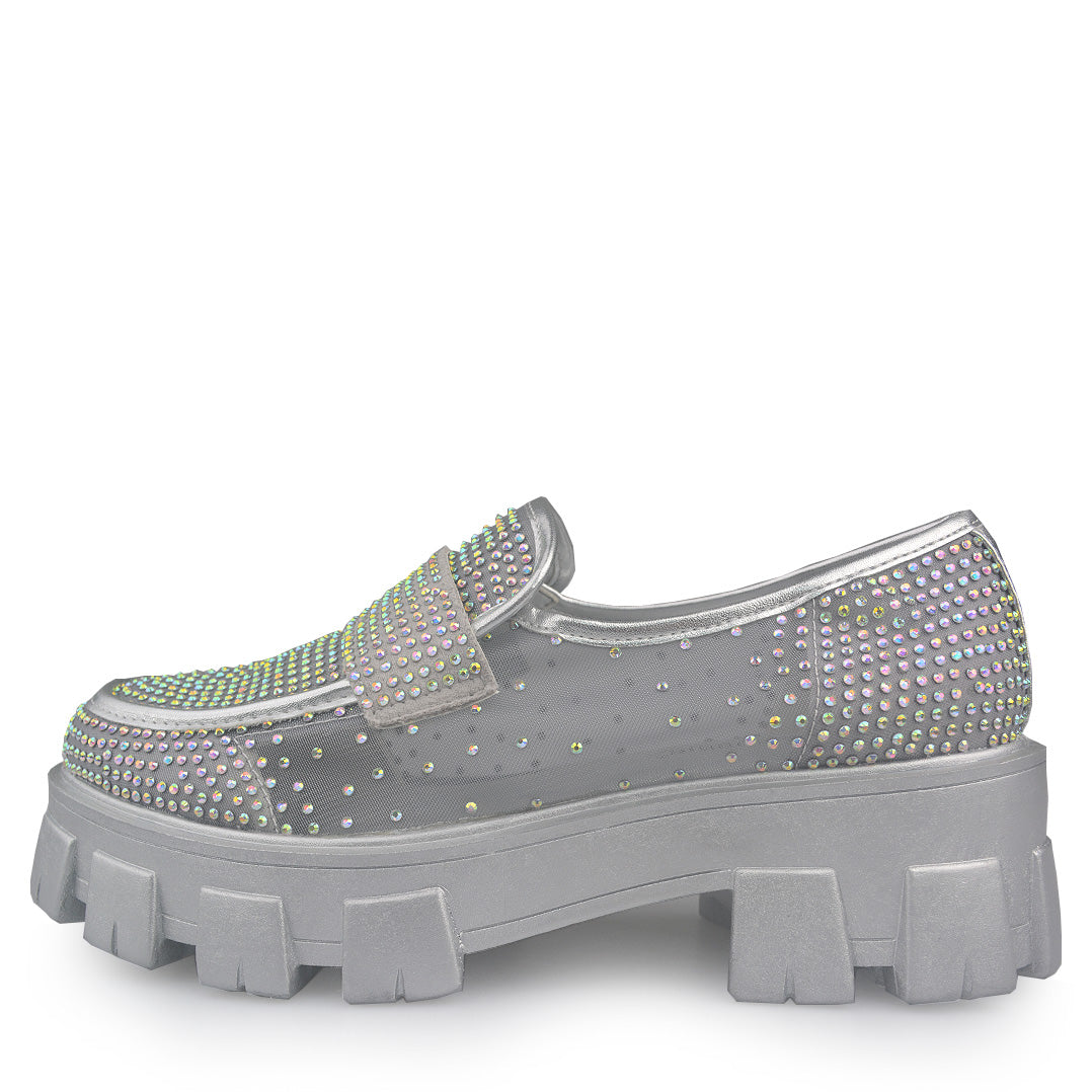 Mocasin Ava plata