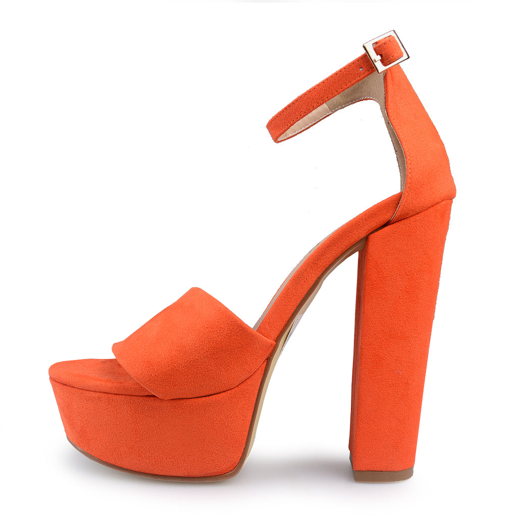 Zapatilla Leah Naranja
