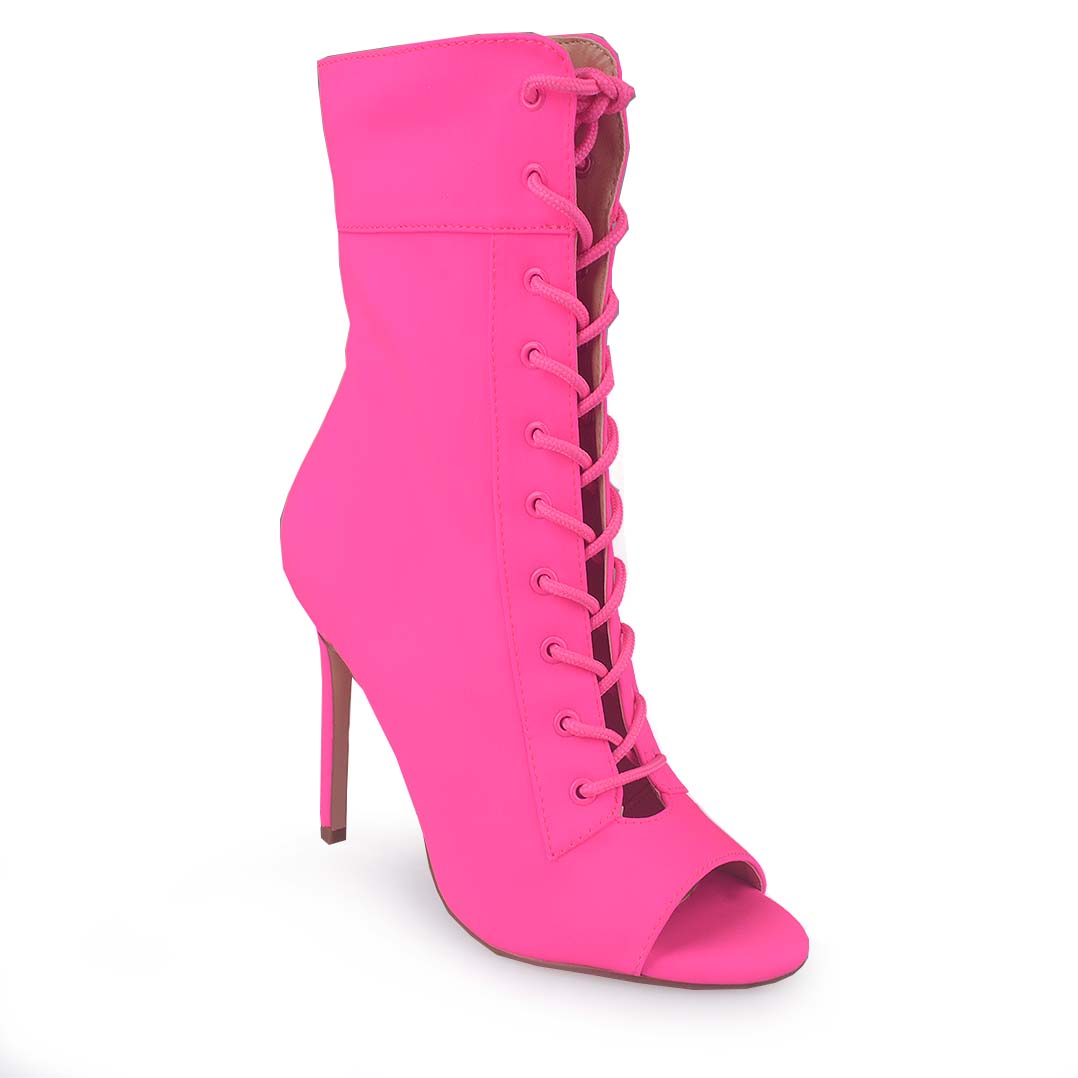 Zapatilla Leticia Rosa Neon