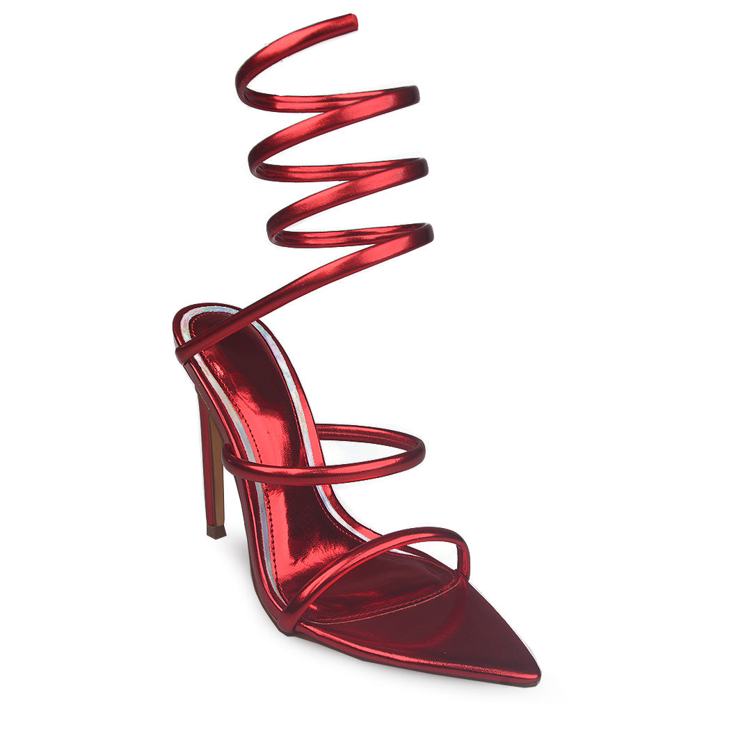 Zapatilla Krista Rojo