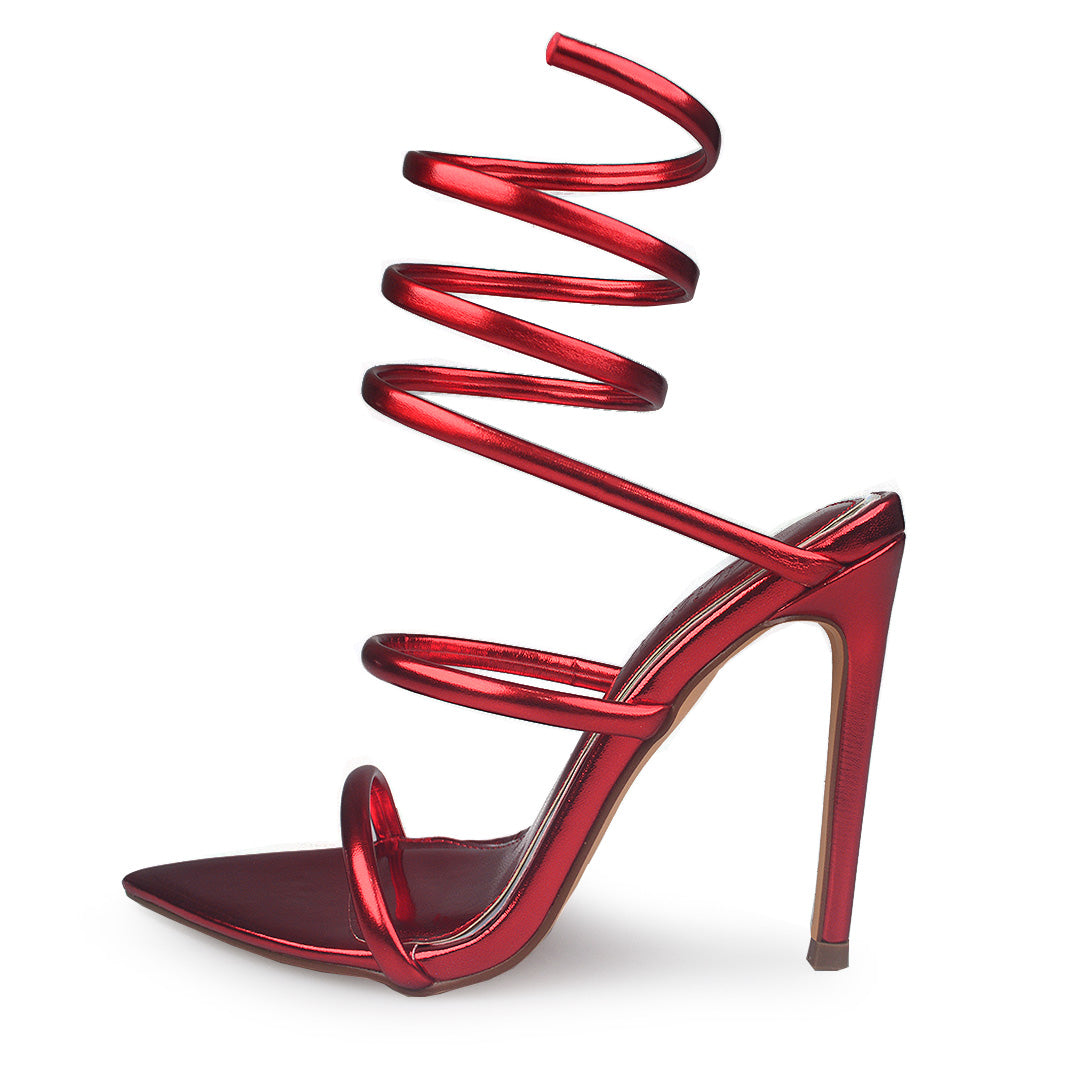 Zapatilla Krista Rojo