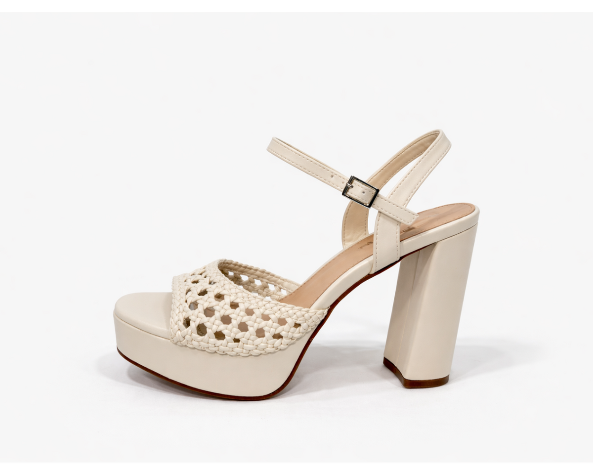 Zapatilla Monica ivory