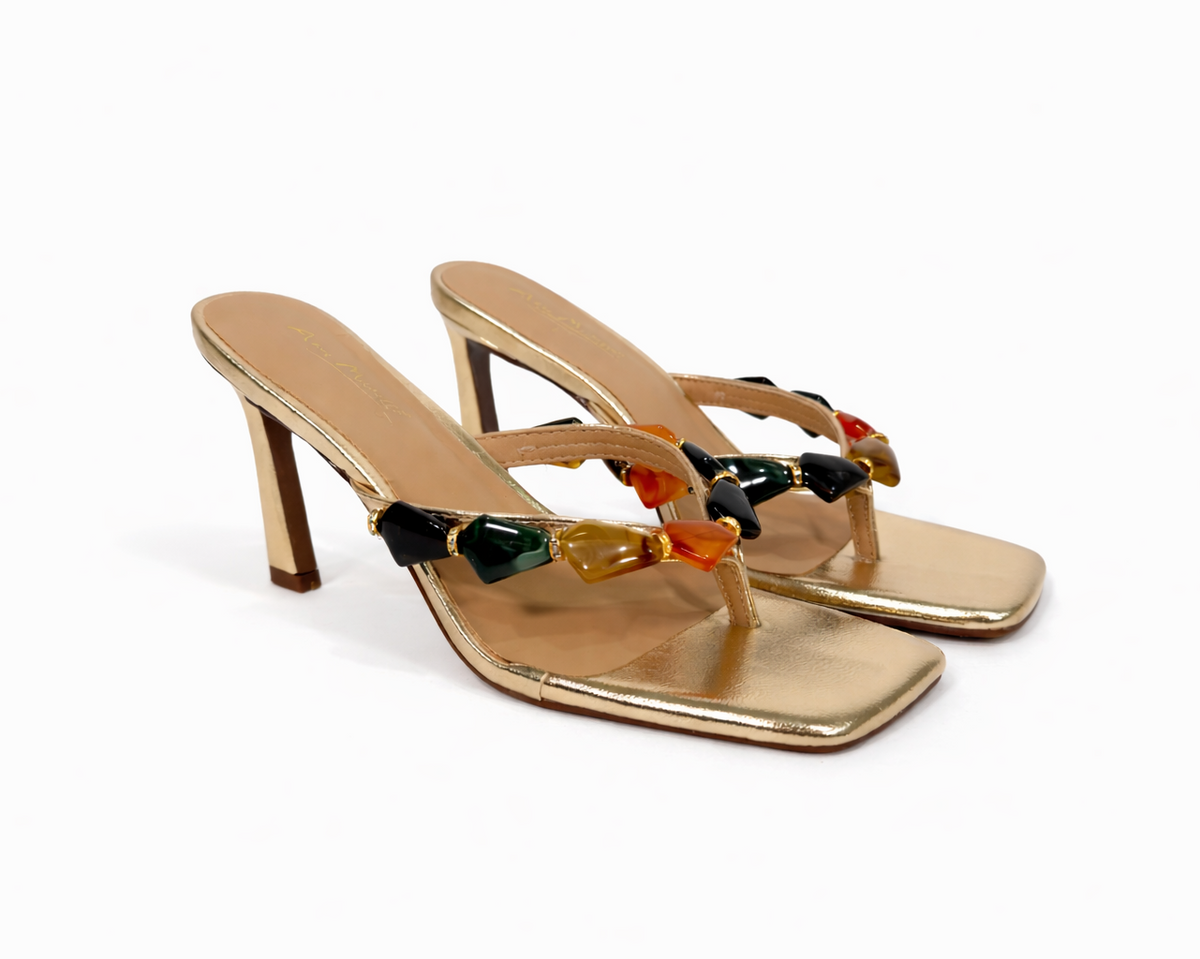 Zapatilla Jade Dorado