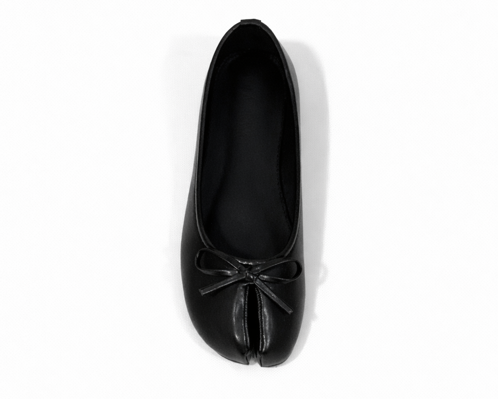 Flats Tabi Negro