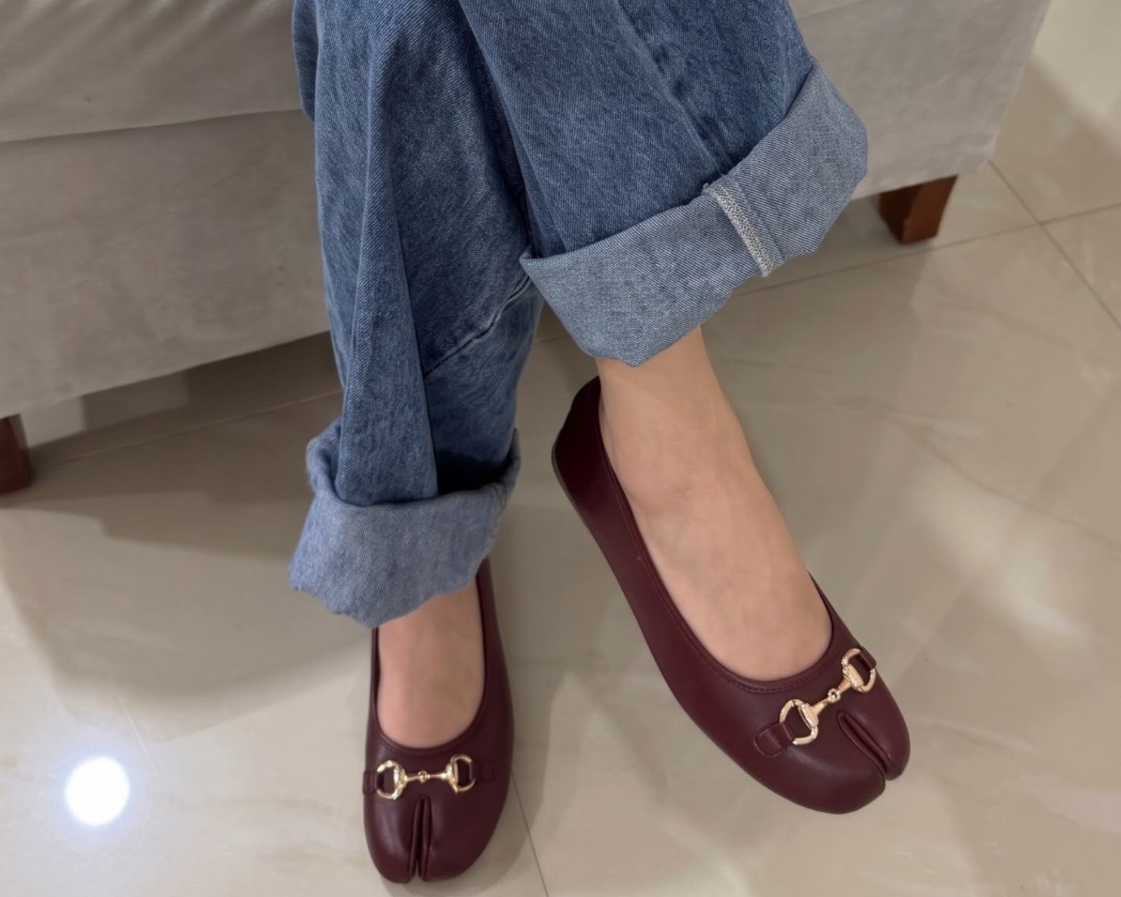 Flats Tabis Noa Vino