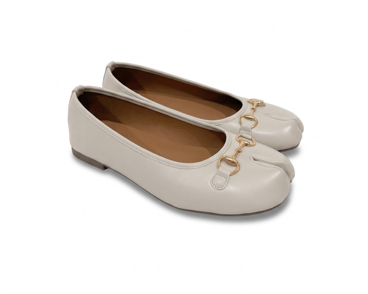 Flats Tabis Noa crema
