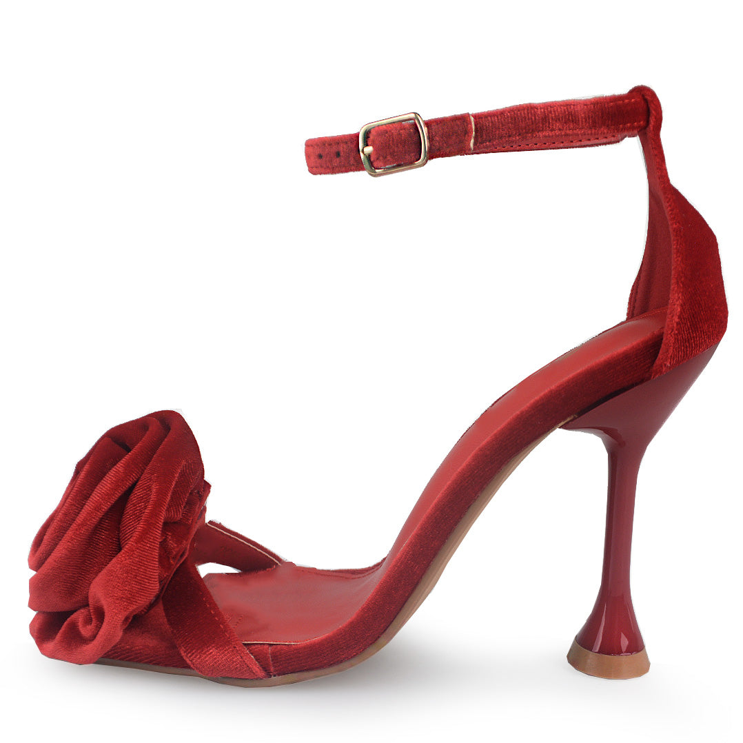 zapatilla Angela rojo