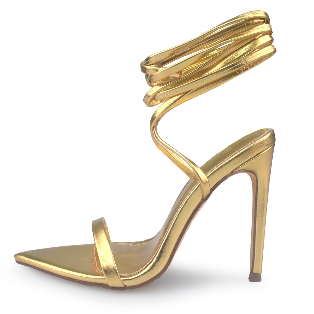 Zapatilla Elda Dorada