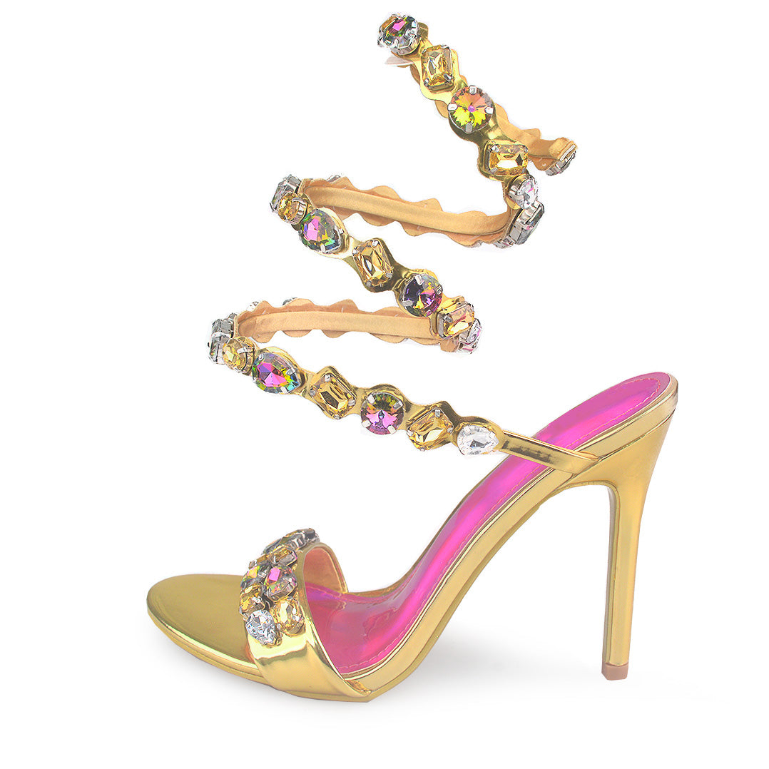 Zapatilla Lilibeth Dorado