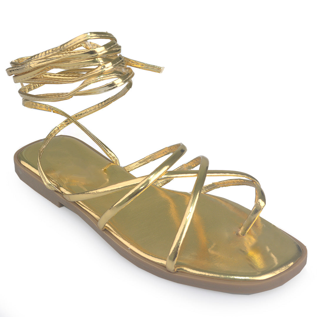 Sandalia Seidy Dorada