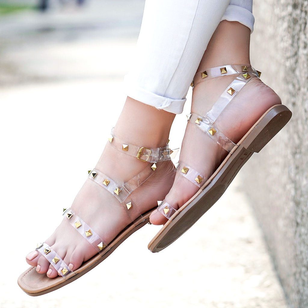 Sandalia Cristina Clear