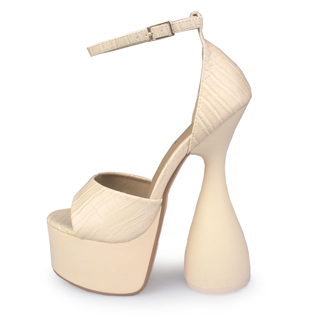 Zapatilla Seydi Crema