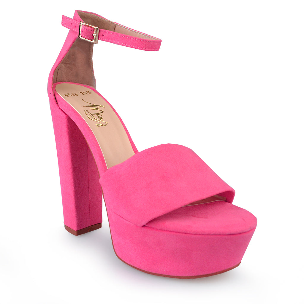 Zapatilla Leah Rosa