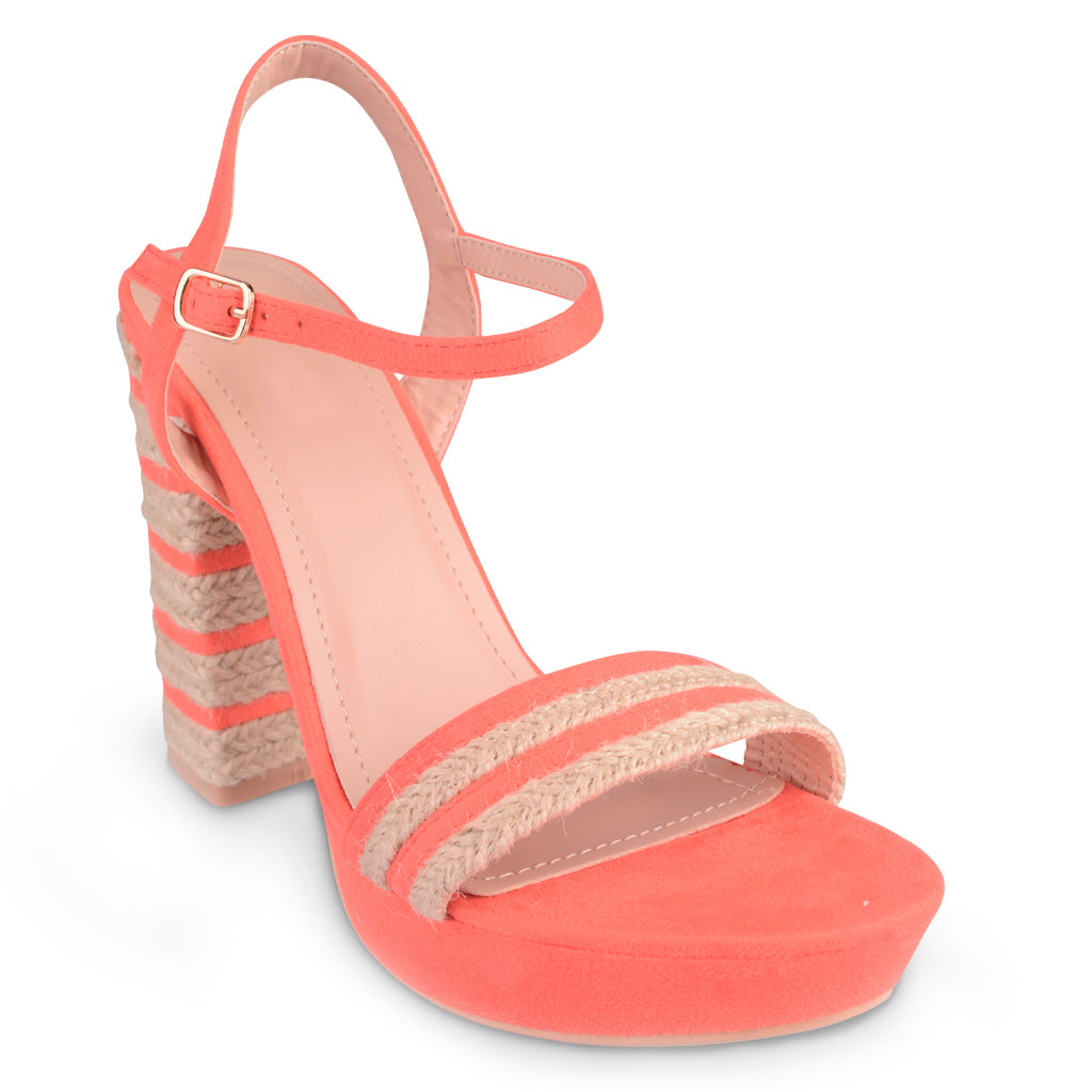 Zapatilla Lia Coral