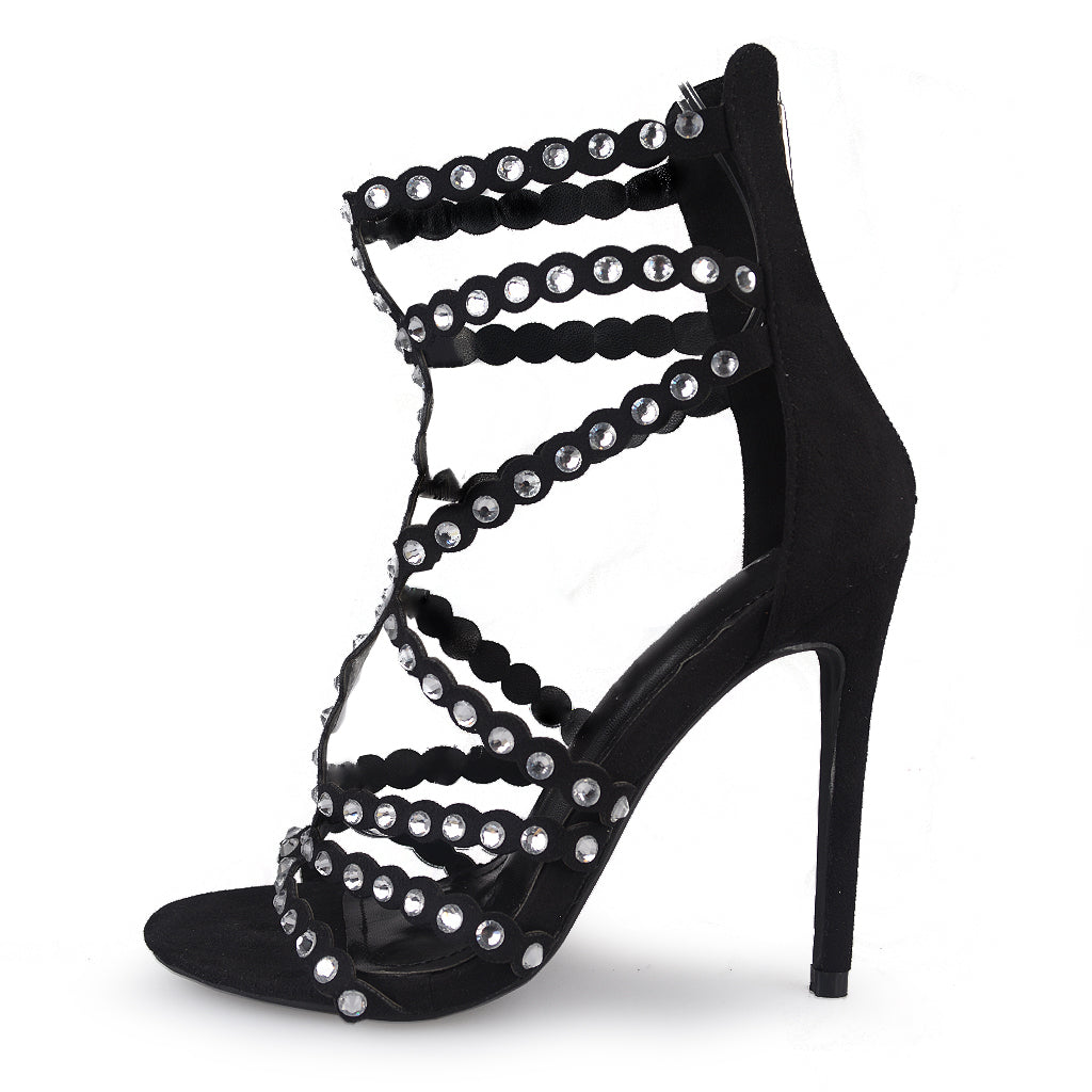 Zapatilla Amelia Negro