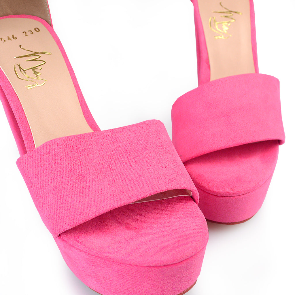 Zapatilla Leah Rosa