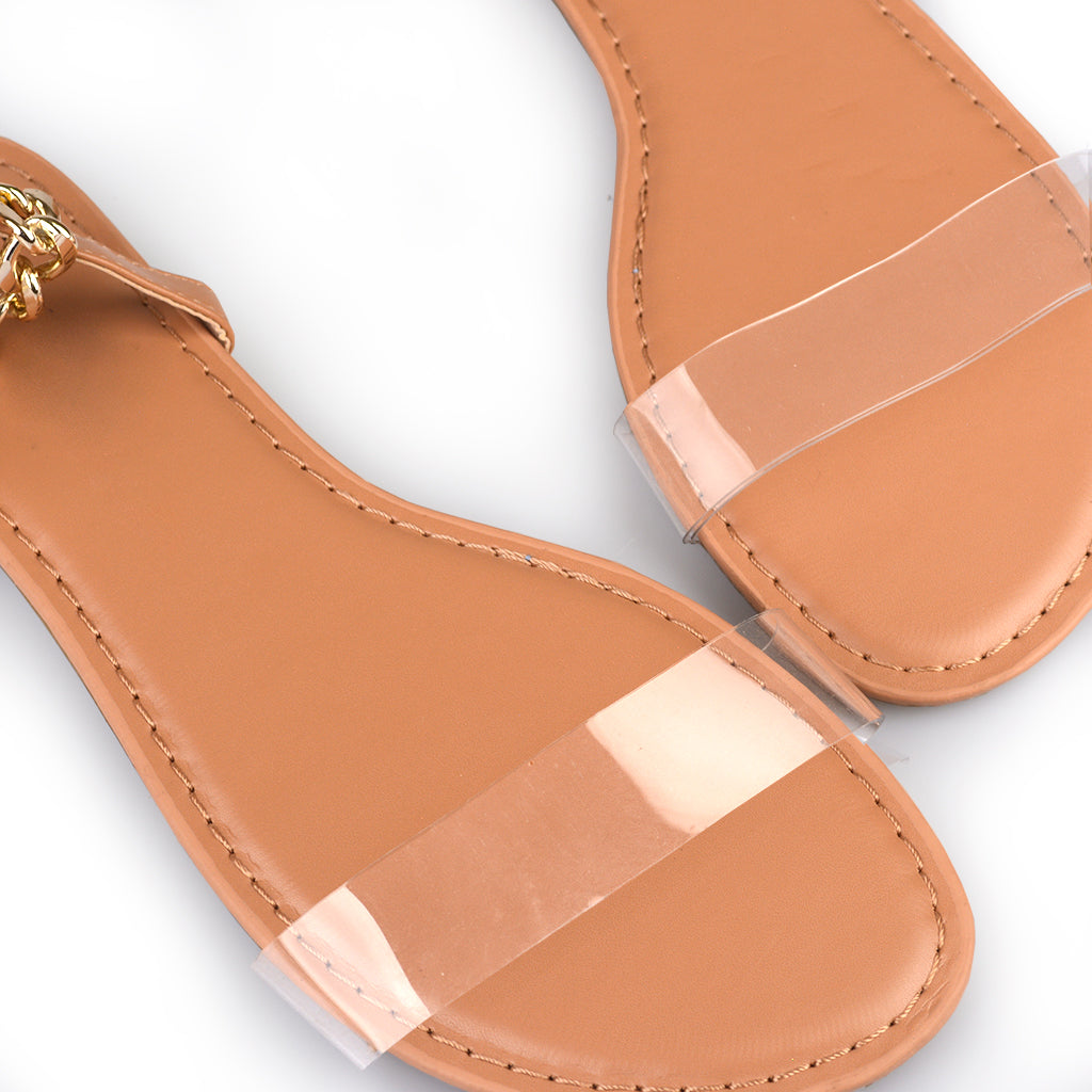 Sandalia Bárbara Nude