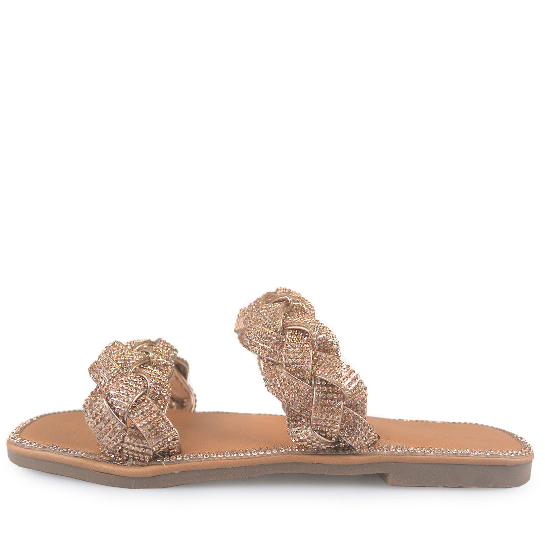 Sandalia Deisy Cobre