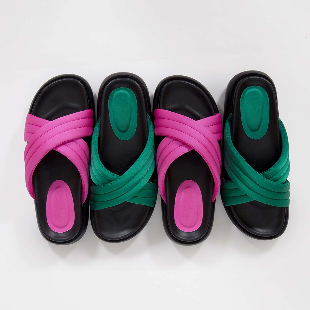 Sandalia Andrea Fucsia