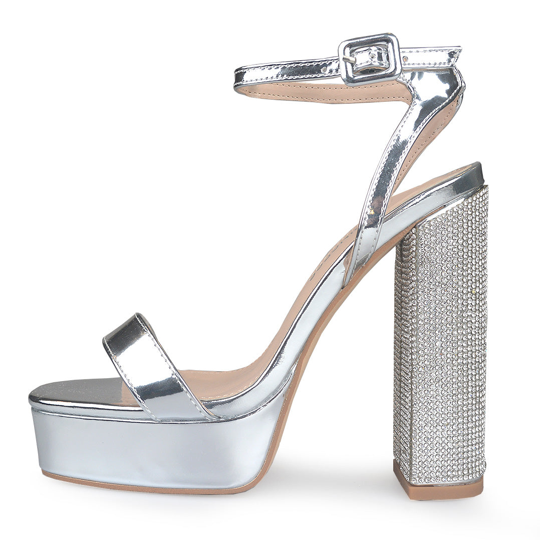 Zapatilla Frida Plateado