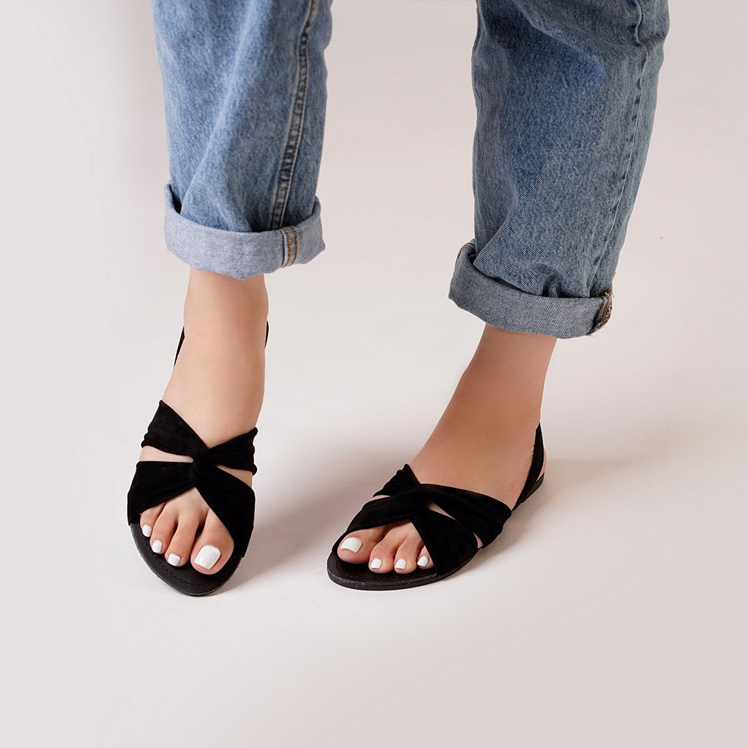 Sandalias Aide Negro