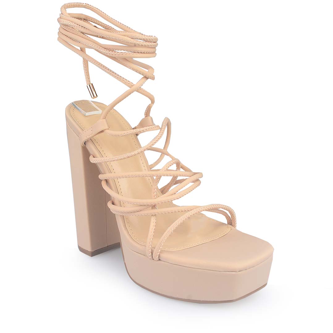 Plataforma Velvet Nude