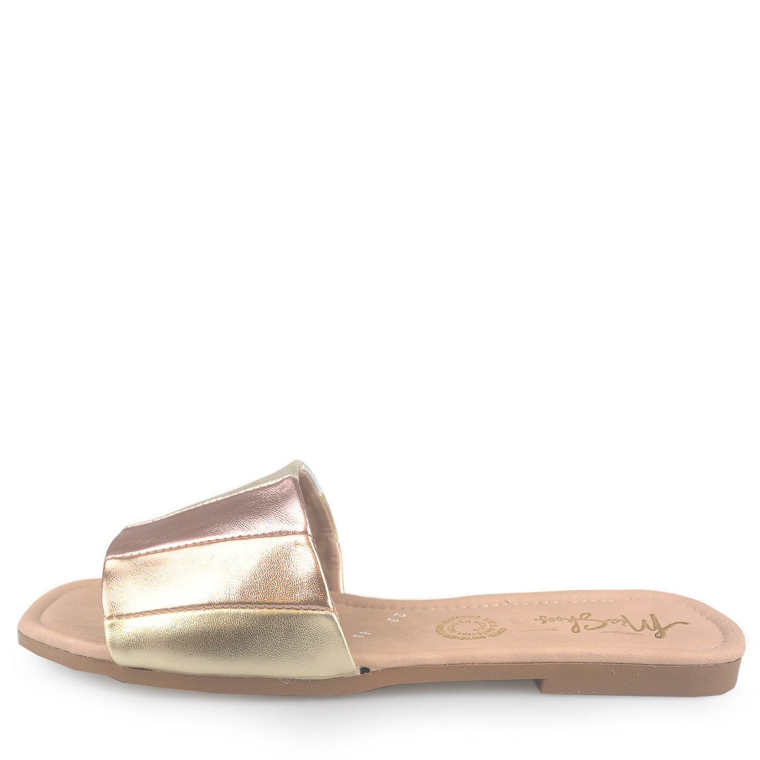 Sandalias Malina Dorada