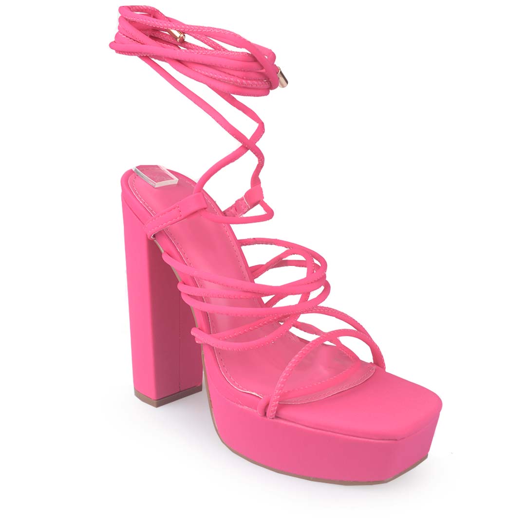 Plataforma Velvet Fucsia