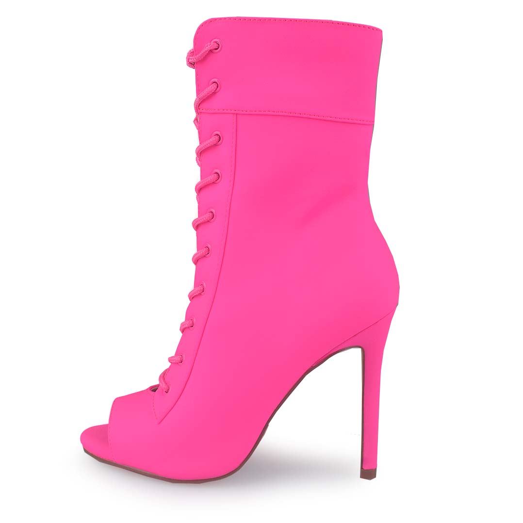 Zapatilla Leticia Rosa Neon