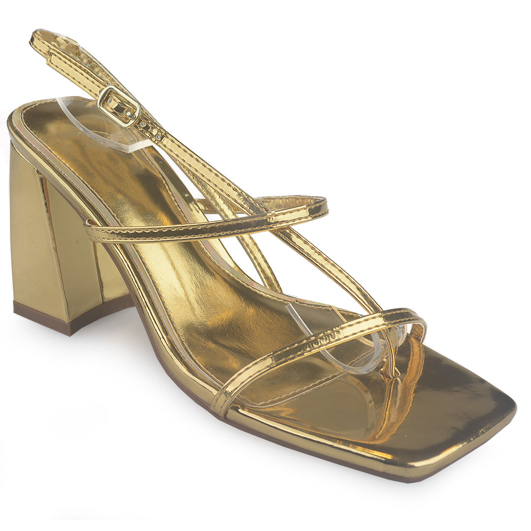 Zapatilla Zully dorado